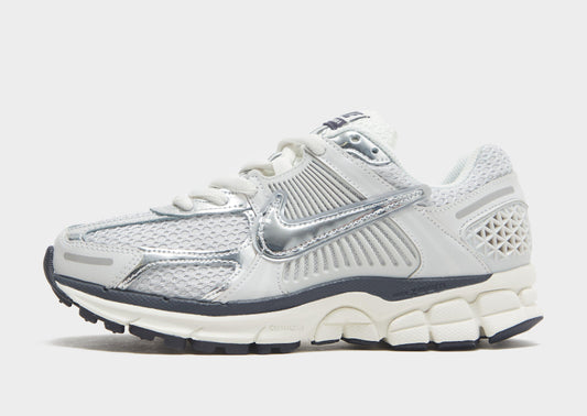 Nike Zoom Vomero 5 White & Silver Sneakers