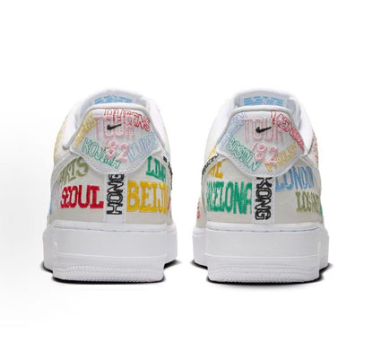 Nike Air Force 1 Low City Lettering Sneakers | II1549-100