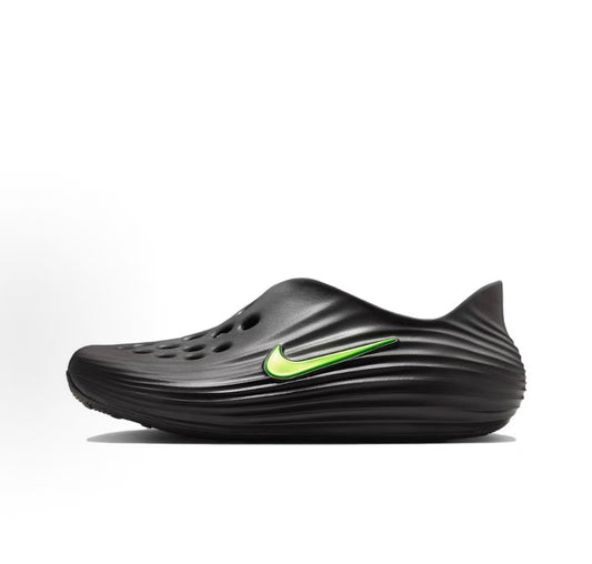 Nike ReactX Rejuven8 Dark Grey & Lime Clogs | HV5060-003