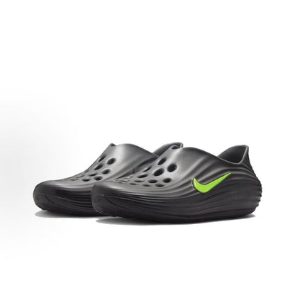 Nike ReactX Rejuven8 Dark Grey & Lime Clogs | HV5060-003