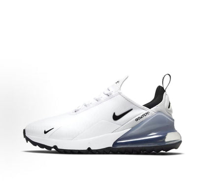 Nike Air Max 270 G White & Black Golf Shoes | CK6483-102