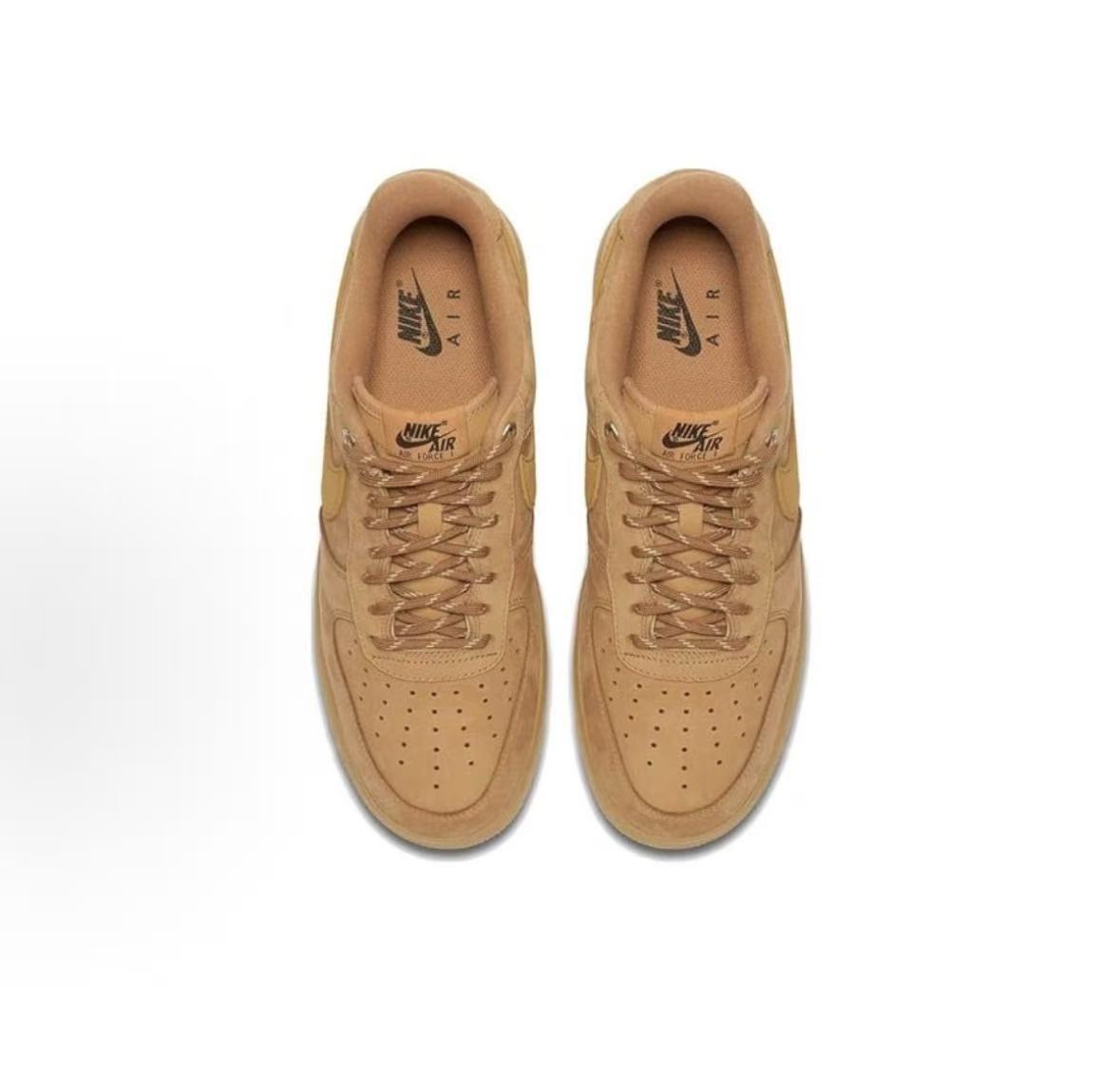 Nike Air Force 1 Wheat Low-Top Sneakers | CJ9179-201