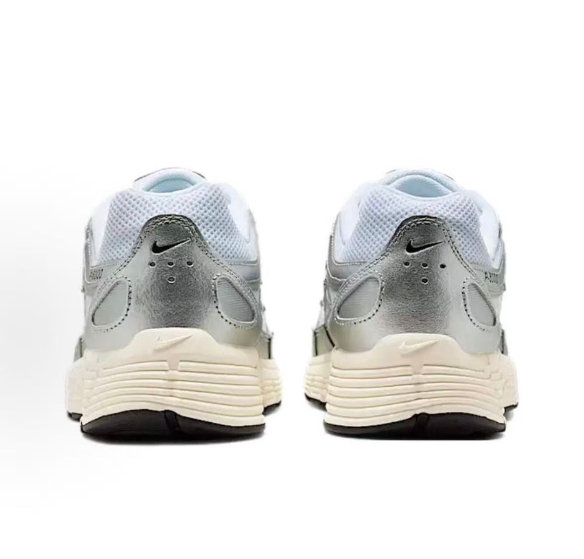 Nike P-6000 White & Silver Sneakers | CD6404-105