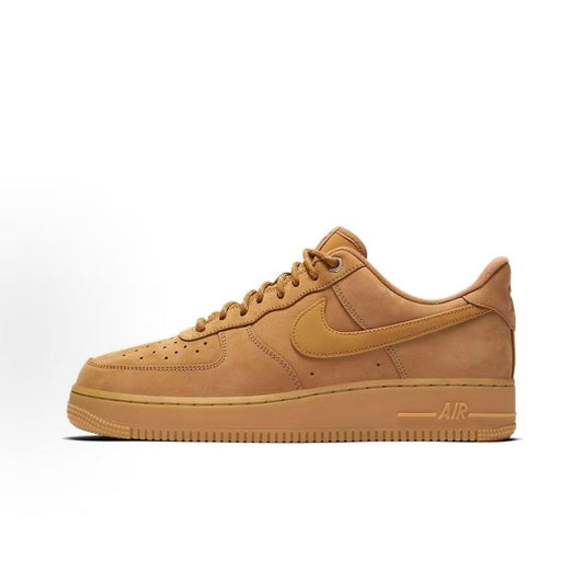 Nike Air Force 1 Wheat Low-Top Sneakers | CJ9179-201