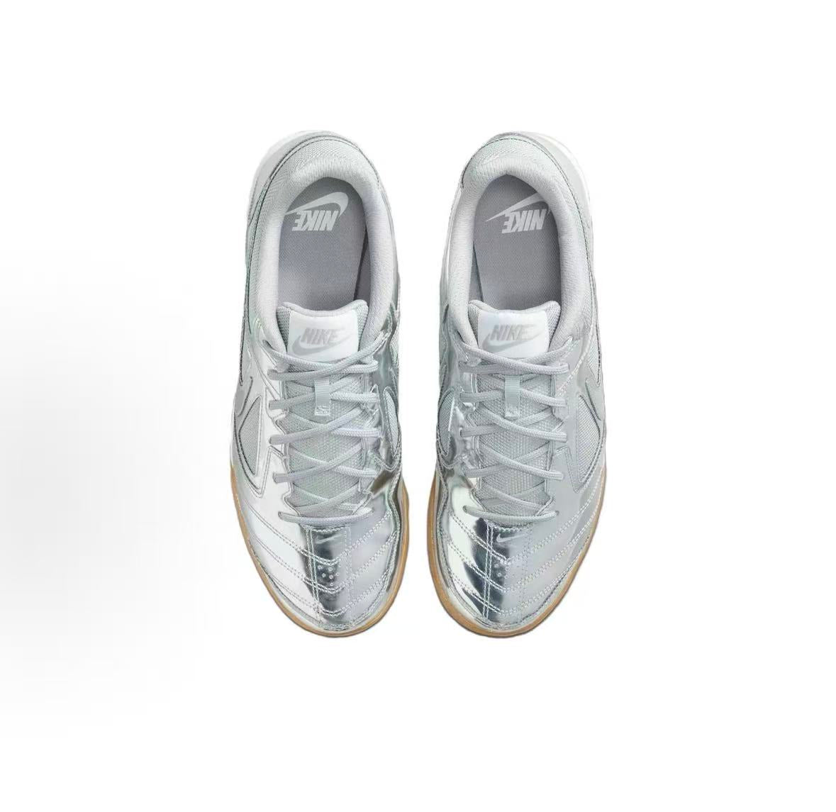 Nike Metallic Silver & Gum Sneakers | IB3566-001