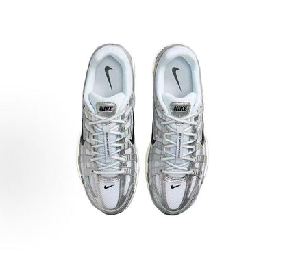 Nike P-6000 White & Silver Sneakers | CD6404-105