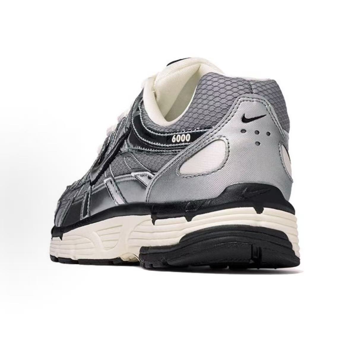 Nike P-6000 Silver & Black Sneakers | CN0149-001