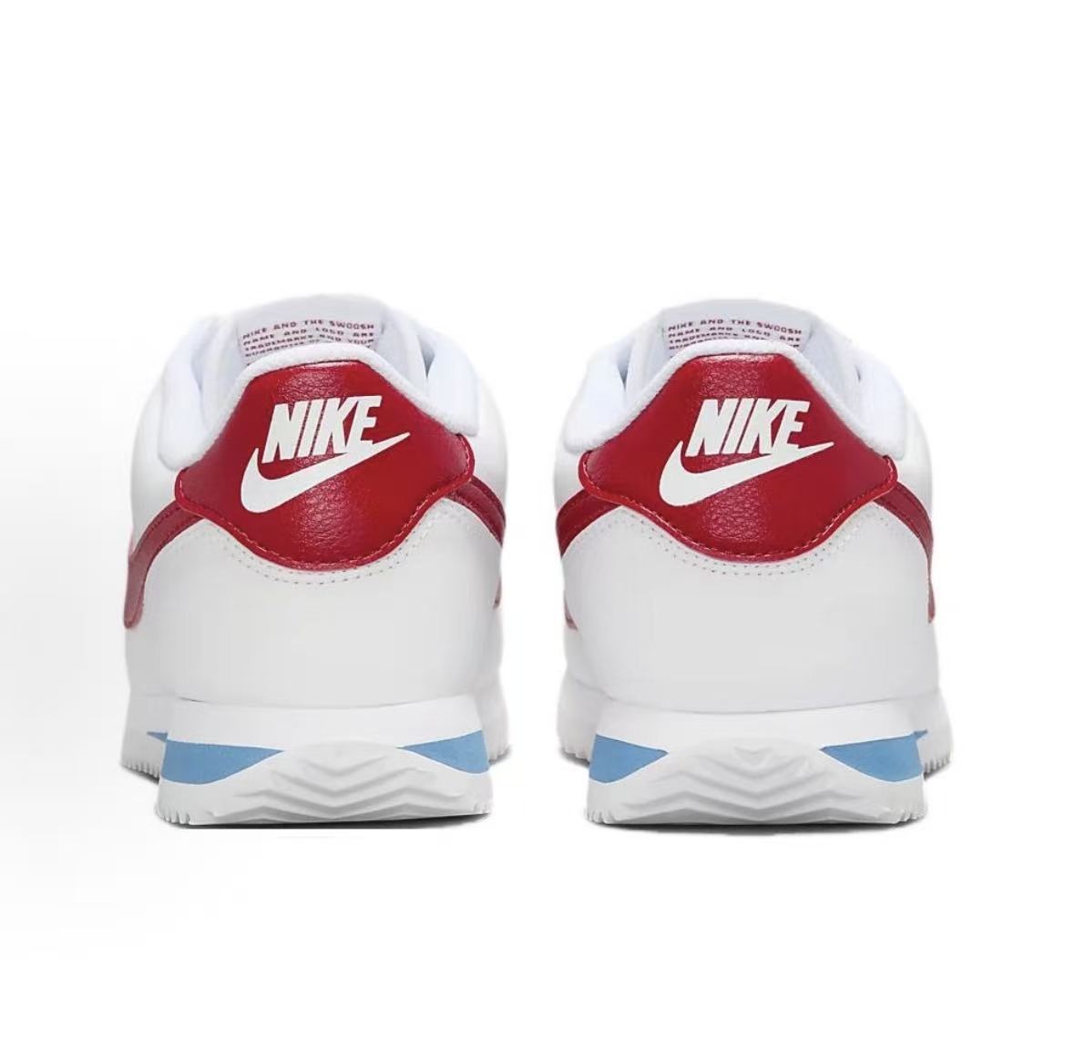 Nike Cortez Men's White, Red & Blue Sneakers