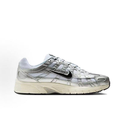Nike P-6000 White & Silver Sneakers | CD6404-105