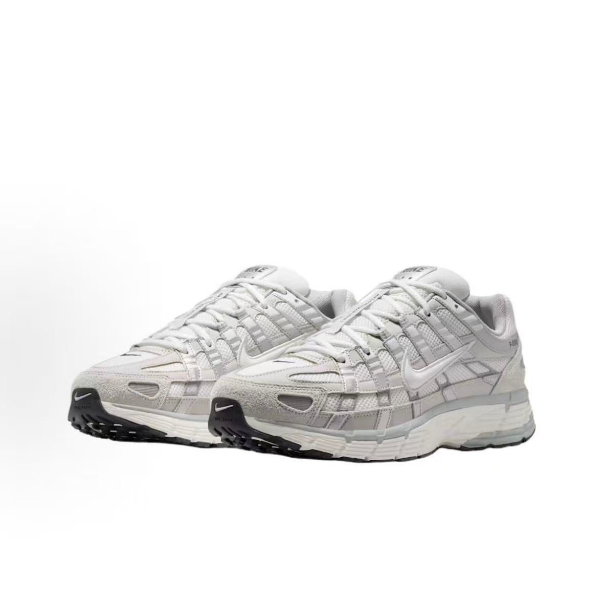 Nike P-6000 White & Silver Sneakers | IU7549-072