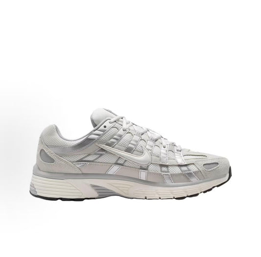 Nike P-6000 White & Silver Sneakers | IU7549-072