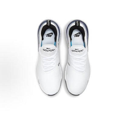 Nike Air Max 270 G White & Black Golf Shoes | CK6483-102